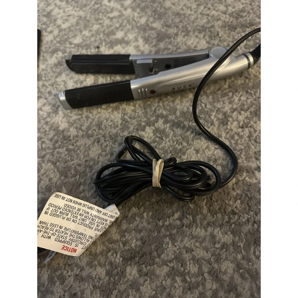 Rusk Hair Flat Iron Gray 1.5